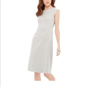 NWOT The Limited light gray sheath dress